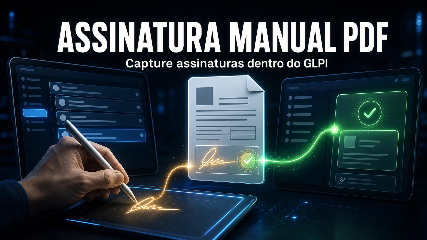 Manual PDF signature within GLPI