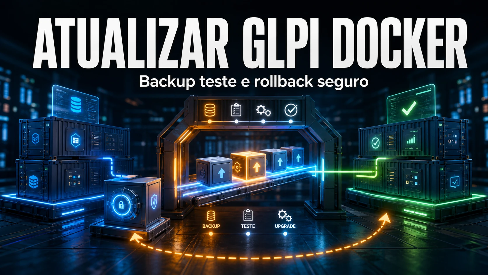 Como Atualizar o GLPI no Docker Entre Versões