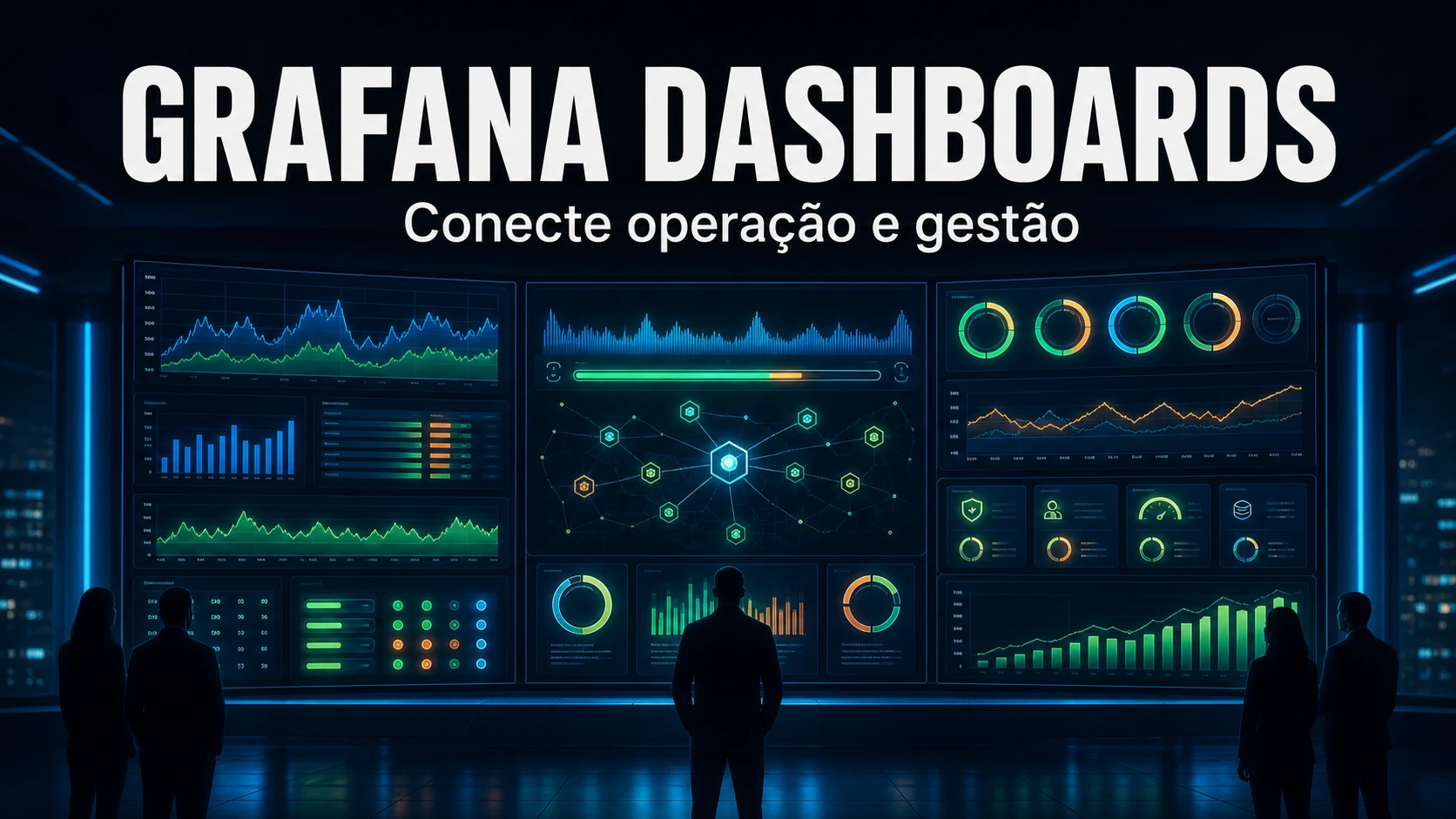 Grafana: dashboards que falam com gestão e operação