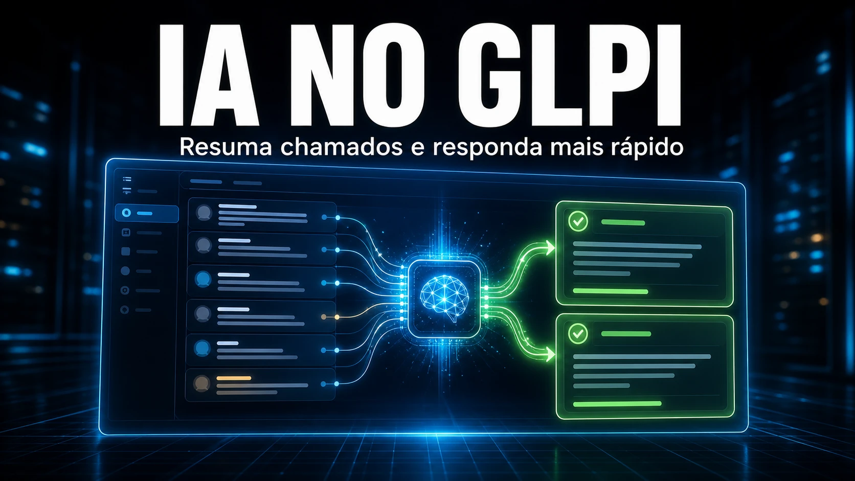 Cómo usar IA para resumir y responder tickets en GLPI