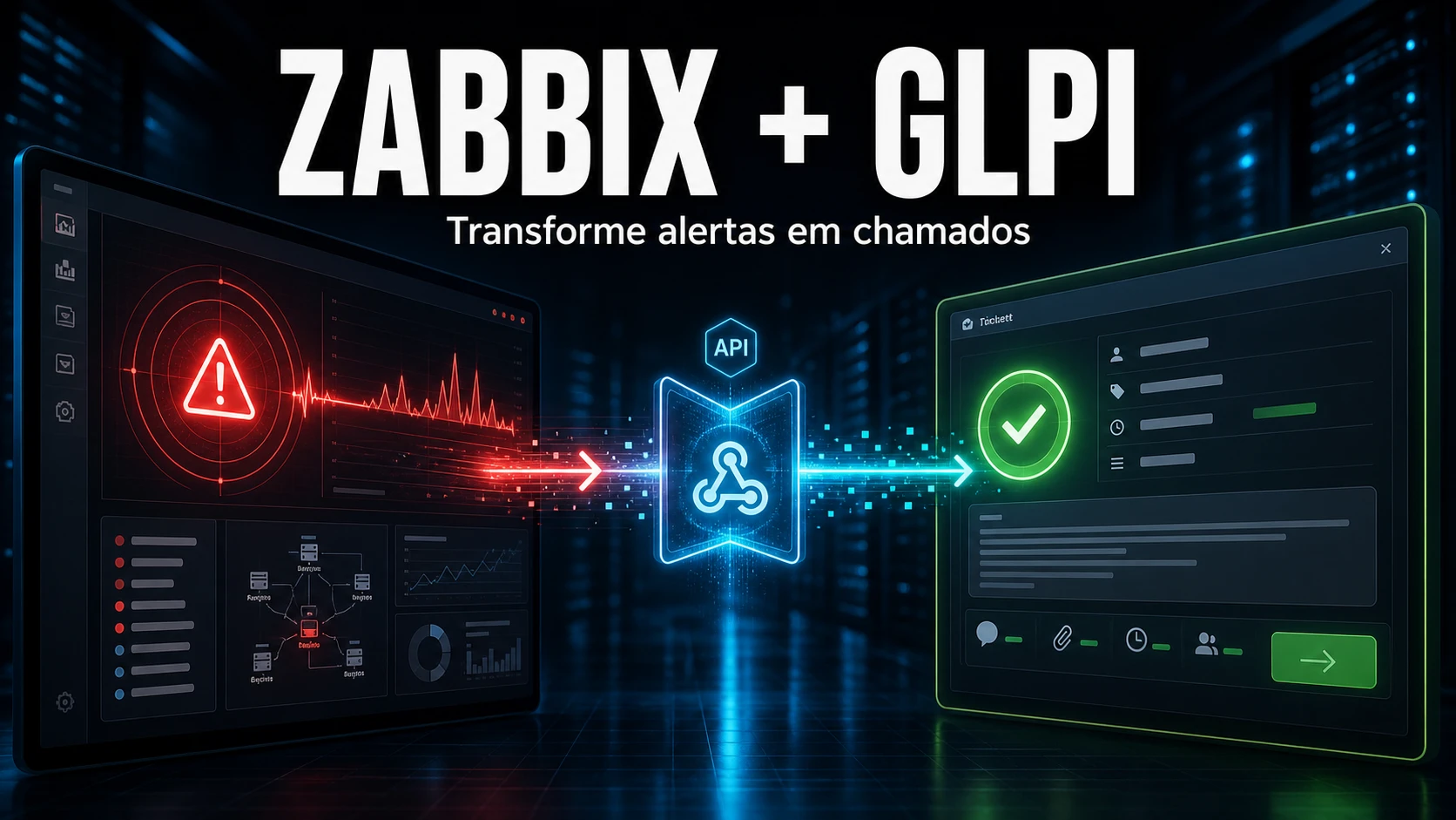 Integração Zabbix + GLPI: Abertura Automática de Chamados