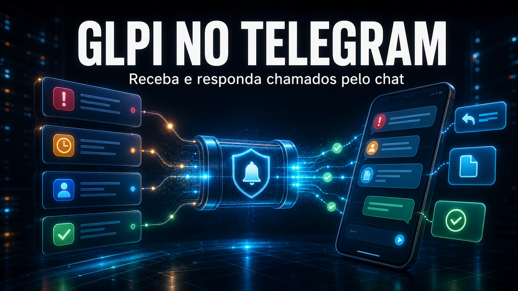 Notificações do GLPI no Telegram com NexTool